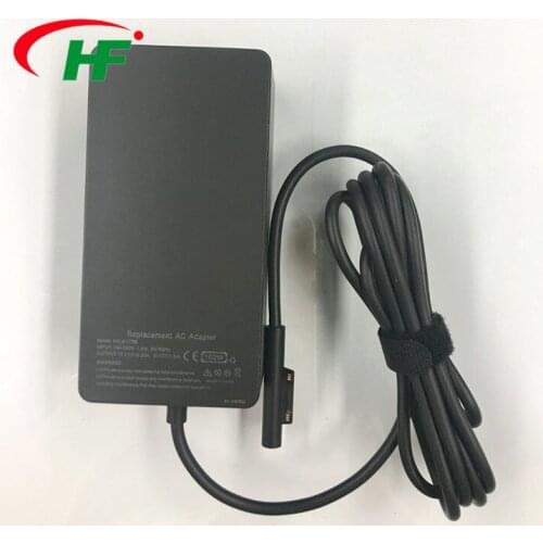 HUAYANG high quality 2 years warranty 15V 6.33A 102W Black AC charger adapter for Microsoft Surface Book 2 Charger EU/US Plug
