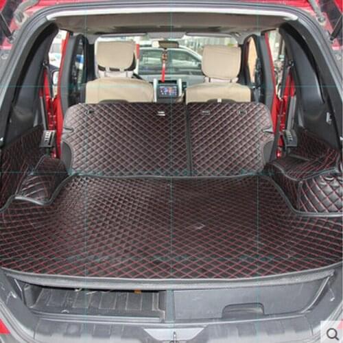 High quality Good quality Special trunk mats for Nissan X-trail T31 5seats 2013-2007 waterproof boot carpets for XTRAIL 2011