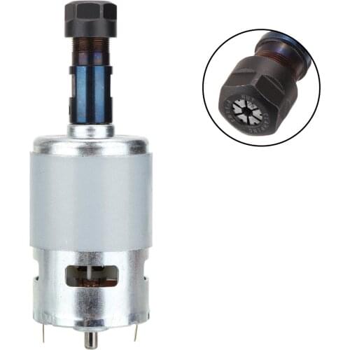 775 DC Motor 12-36V with ER11 Spindle Replacement Part for CNC Router Machine Router Machine Motor Engraving Machine Motor