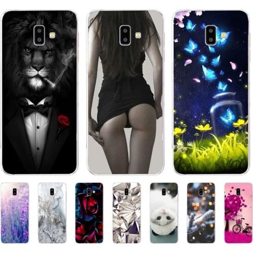 For Samsung J6 2018 Case EU J600 J600F Soft TPU Cover For Samsung Galaxy J6Plus 2018 J6+ J 6 Plus J610 J610F Case Silicone Cover