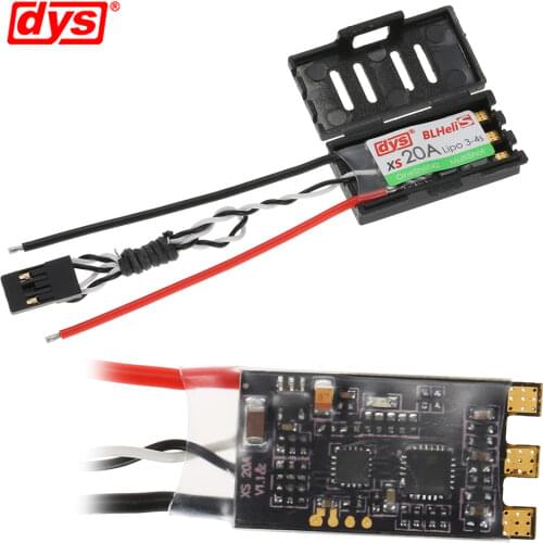 4 x DYS XS20A Mini 20A BLHeli ESC OPTO 3-4s for mini 250 Quad Multi-Rotor