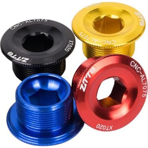 Good Quality 5pcs/set Road Cycling Bike Chainwheel Screws Bicycle Aluminium Alloy Bolts Crankset Lightweight Screw Wrench Kit