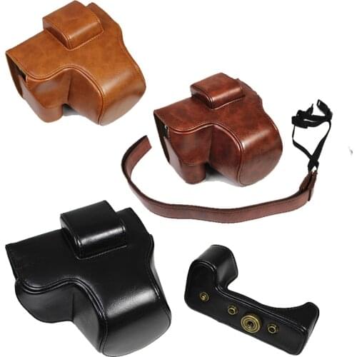 PU Leather XS10 Camera case Bag With strap For Fujifilm Fuji XS10 X-S10 Camera With 15-45mm
