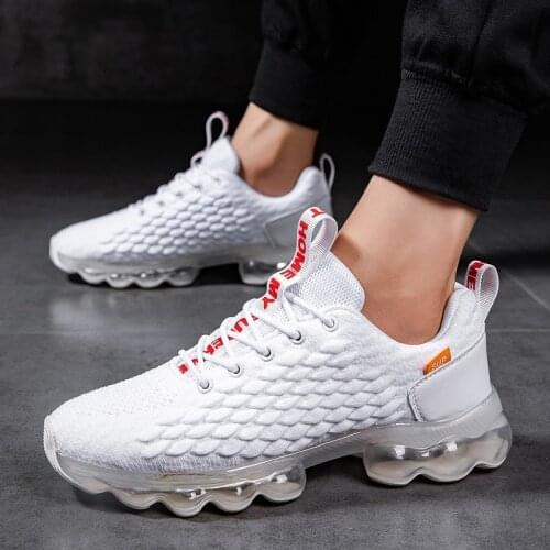 Sneakers Men Running Shoes Athletic Fitness Cushioning Sports Shoes Casual Air Cushion Jogging Walking Male Shoes Big Size39-46