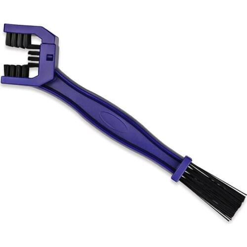 Motorbike Bicycle Motorcycle Chain Brush Cleaner Tool Cycling Cleaner Scrubber Tool Chain Crankset Brush Maintenance Cleaning