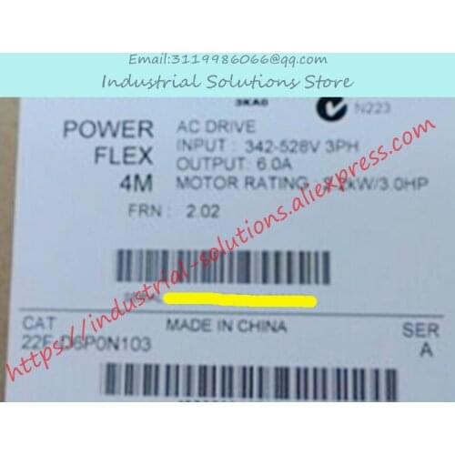 New 22F-D6P0N103 22F-D6PON103 Industrial Control Frequency Converter