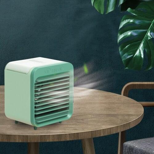 NEW Air Purifier Fan Air Conditioner USB Water Cooling Fan Desktop Protable Bedroom Low Noise Including Night Electric Fan