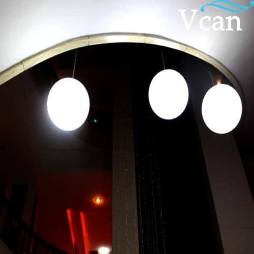 PE Plastic Light Hanging Ball white color for your beautiful house VC-H350