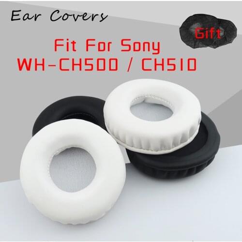Earpads For Sony CH510 CH500 WH-CH500 WH-CH510 Headphone Earpads Replacement Headset Ear Pad PU Leather Sponge Foam