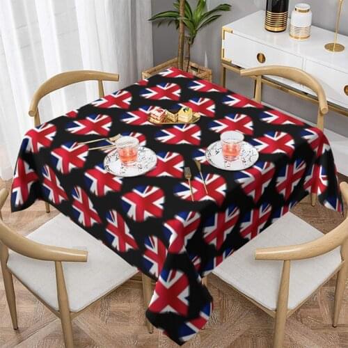 Flag Tablecloth Cheap Elegant Table Cover Buffet Custom Protector Polyester Table Cloth