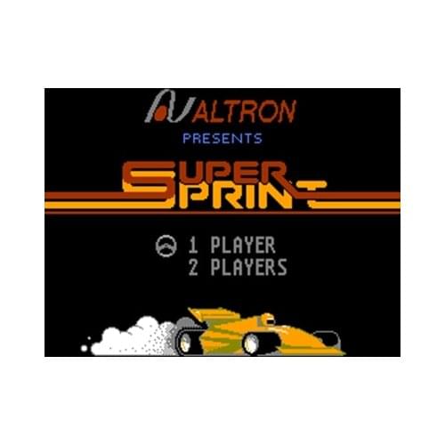 Super Sprint (J) 60 Pins 8 Bit Game Card