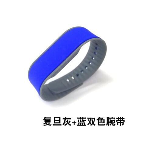 13.56MHz RFID IC Fudan F1108 F08 wirstbands silica gel RF passive cards tags for access control