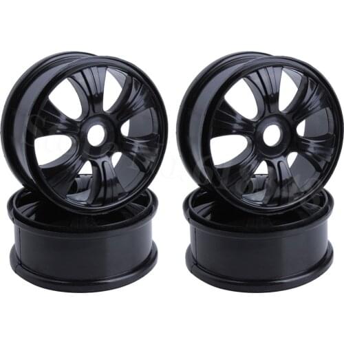 4pcs/lot 1/8 Buggy Nylon Wheel Rims 17mm Hex Hub Diameter:88mm Width:40mm for RC Off Road Model Car 1/8 Buggy