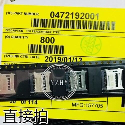 47219-2001 472192001 0472192001 TF card holder pen-hold