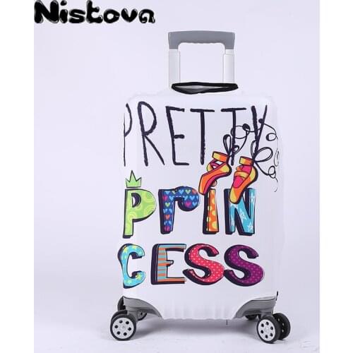 Letter/Animal Print Luggage Cover Travel Accessories High quality Thick Elastic Suitcase Cover Travel Trolley Protective Covers