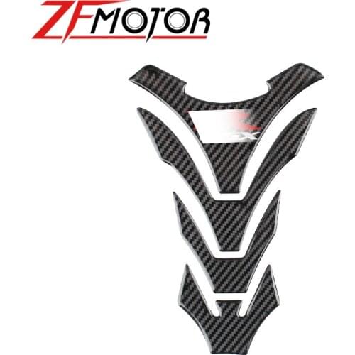 For Suzuki GSX-R GSXR 750 600 1000 Hayabusa GSXR1300 Motorfiets high quality Carbon Look Gasolie Tank Pad Protector Sticker