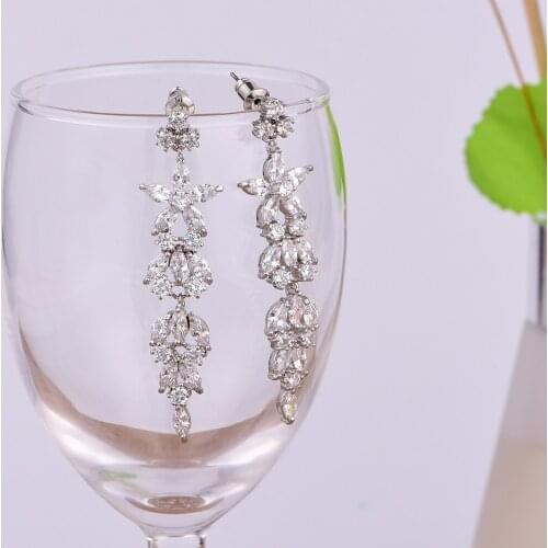 Women's Gold Earrings Fantastic Dragon China