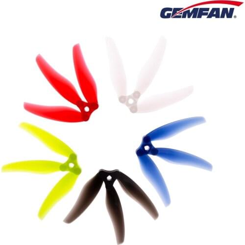 2Pairs GEMFAN FLOPPY PROPPY 6" 6inch 6030 3-Blade FOLDABLE Propeller for RC FPV Racing Freestyle 6inch Drones Long Range