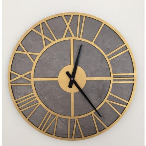 Goodtime Gordian Gold Decorative Wall Clock 48 Cm