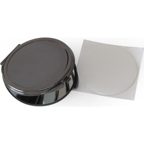 Mini Mirror Custom Makeup Mirror Cheap Small Cosmetic Mirror +Epoxy Sticker 100/Lot#18032-5