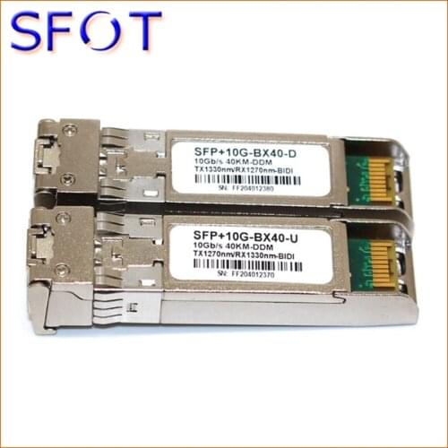 SFP modules, 10G, Simplex, SM, can work with Huaway switches, 10km//20km/40km/60km/80km for your choice