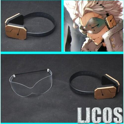 My Hero Academia Boku no Hero Akademia Heros Rising NO.2 hero Hawks Cosplay glasses earphone Headphones