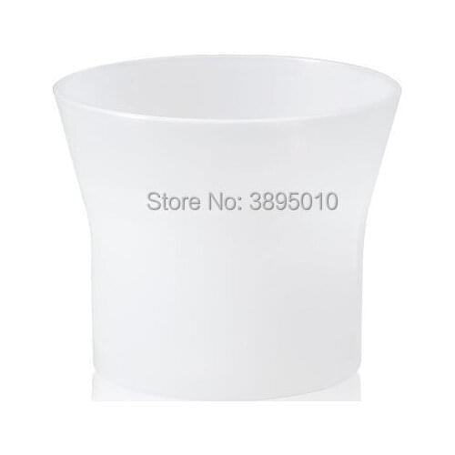 Small white Plastic Funnels Containers For Cosmetic Liquids Perfume Oil Filling Empty Containers F891