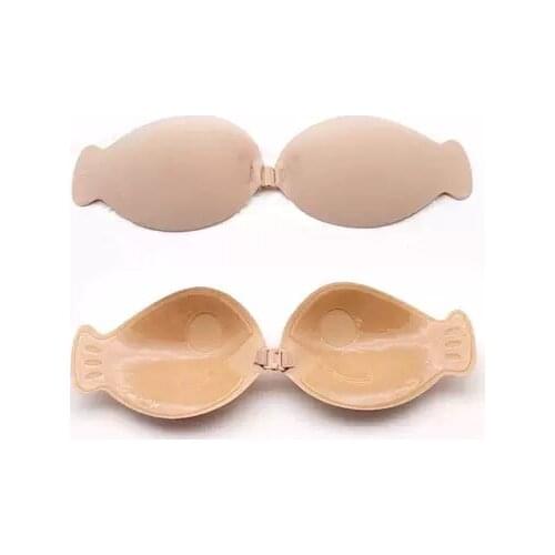 Invisible Bras Self Adhesive bra Silicone Fish Shape Bra Push Up Strapless Bra