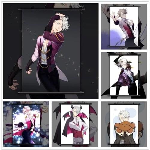 Print Poster Wall Artwork Pictures Painting Yuri on Ice Victor Nikiforov Canvas Plastic Hanging Anime Scrolls Home Decoration