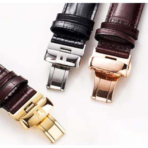 Genuine Leather Watch Band 19mm 20mm 21mm 22mm for Tissot Lilock Curved Strap Belt for Tissot Watch Men Automatic Watch Band