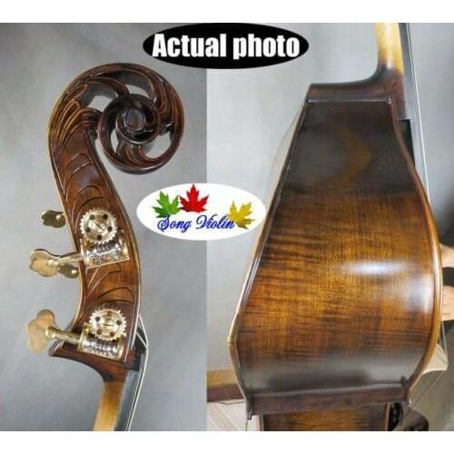 Hand-made Professional Song master flat back Bass-Upright 3/4 doulbe bass