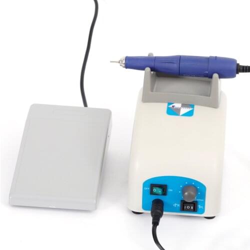 Strong drill hot sale 65w micromotor handpiece high speed 35000rpm Strong JC-100A+ 105L set router bits for manicure