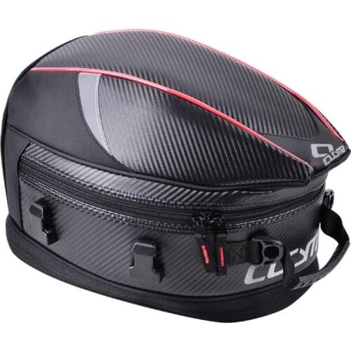 CUCYMA Motorcycle Seat Bag Motorcycle Tail Tank Bag Back Seat Luggage Bags Saddlebag Motorcycle Riding Travel Handbags Luggage