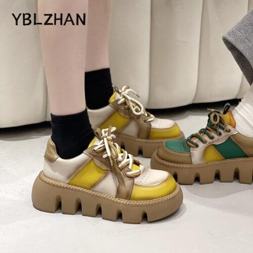 YBLZHAN Leather Pumps