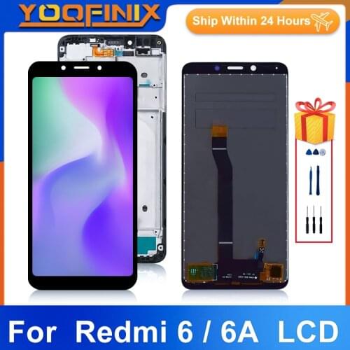 5.45"For Xiaomi Redmi 6A LCD Display Touch Digitizer Assembly Replacement Parts For Redmi 6 LCD M1804C3CG M1804C3CH Display