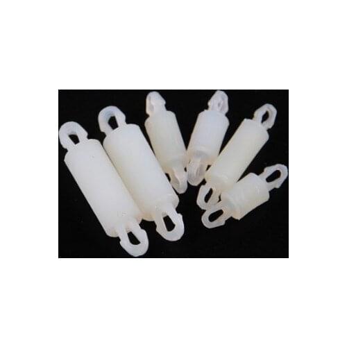 2.5mm hole Nylon double-head PC board isolation column Two-headed circuit board support column Height 4mm 5mm 6mm 8mm 10mm 16mm