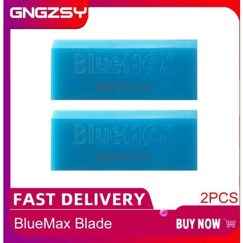 2pcs BLUEMAX Rubber Scraper Window Squeegee Blade Glass Cleaner Vinyl Tint Tools Sticker Remover Car Cleaning Accessories B02