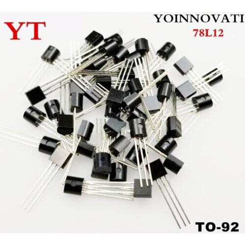 500PCS/LOT 78L12 IC REG LDO 12V 0.1A TO92-3