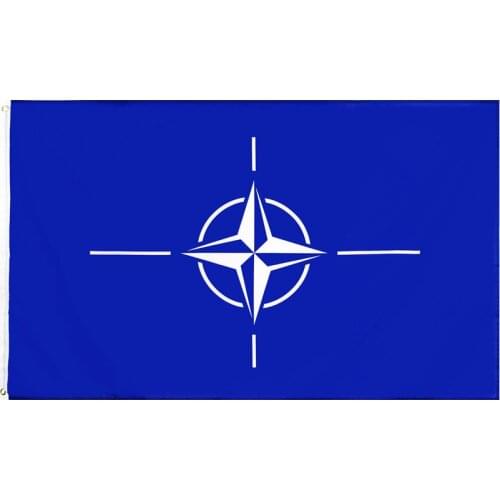 90*150cm North Atlantic Treaty Organization NATO Flag For Decoration