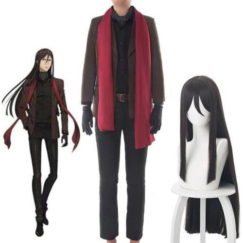 Anime Lord El-Melloi II Case Files Cosplay Costume Waver Velvet Cosplay Costume Fate Men Uniform Outfit Halloween Suit Cos wig