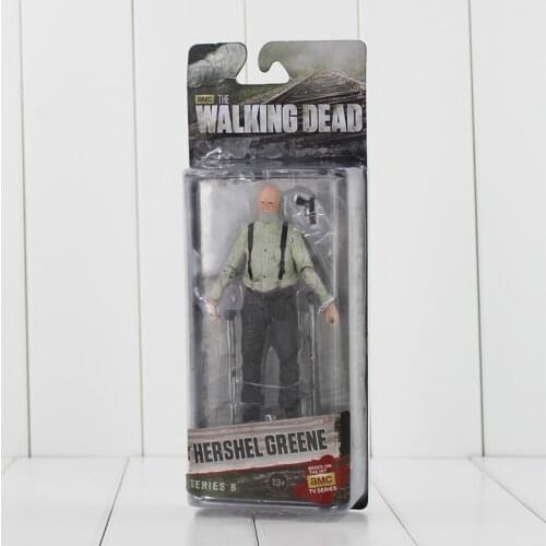 5" 12cm NECA The Walking Dead Hershel Greene Figure Toy AMC TV Series PVC Action Figurine Model Collectible Gifts for KIds