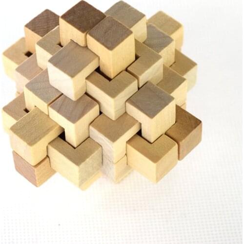 Twenty-four 24 Ming lock adult puzzle ring to unlock