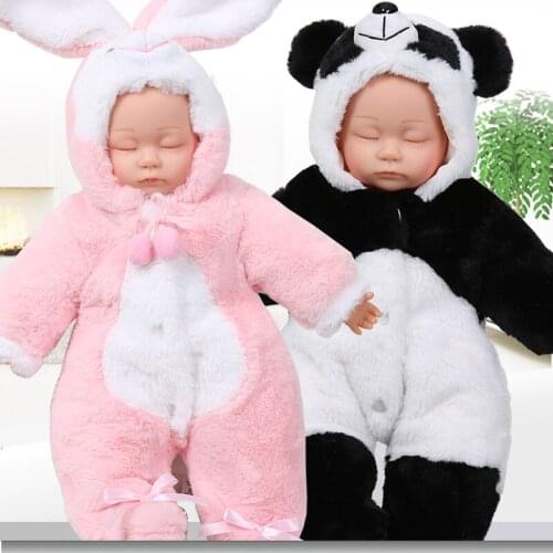38cm Plush filling Appease Baby Simulation Doll Soft Child Reborn Baby Doll Toy Newborn Boy Girl Birthday Gift Emulated Dolls