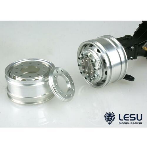 Metal Front Wheel Hub for 1/14 LESU Flange Axle Model RC Truck Dumper Tractor TH10257-SMT5