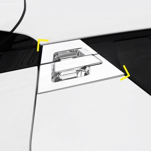 My Good Car abs chrome Rear Tail Door Handle Cover Trim & Handle Bowl Car styling for Toyota C-HR 2016 2017 2018 Car accessories