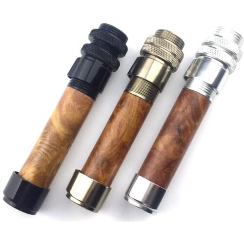 NooNRoo Wood Reel Seat Aluminum Wood Fishing Rod building DIY Repair fishing rod components