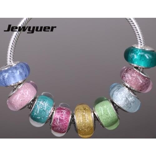 Cartoon collection Colorful Murano Glass beads 925 Sterling Silver jewelry fit charms bracelets necklaces DIY Memnon