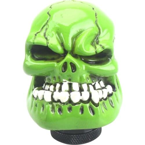Skull gear shift knob car accessories decoration knob shift knob car manual gear lever shift lever