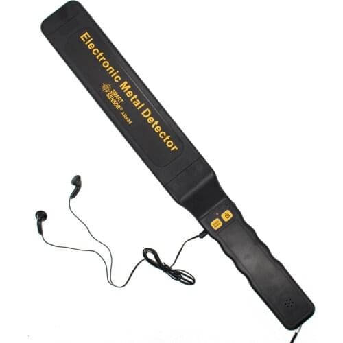 Handheld Metal Detector Professional Sensitivity Super Scanner ToolMetal Detector Safety InspectionDetector Metal Detector Black