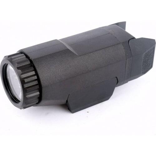 Tactical APL Glock Pistol Weapon Light Constant/Momentary/Strobe Flashlight APL-G3 400 Lumens LED White Light Black